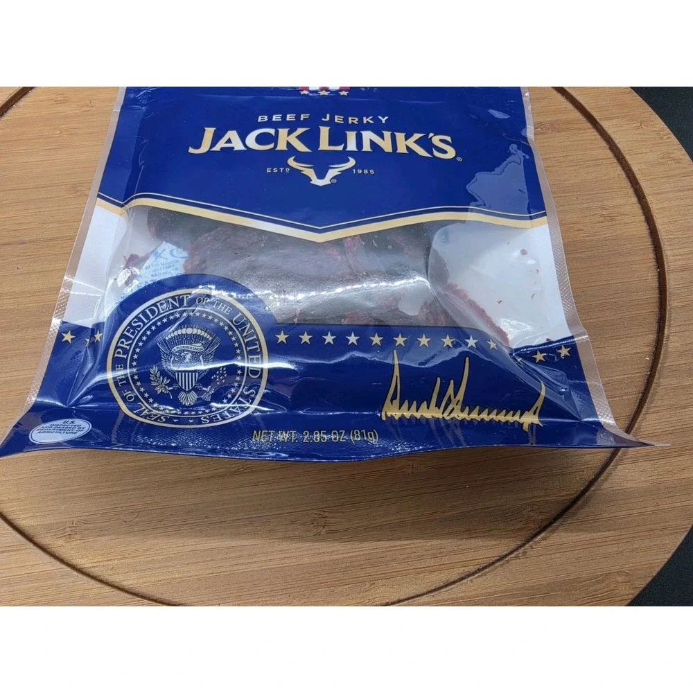 Donald Trump Jack Link Beef Jerky Presidential Souvenir